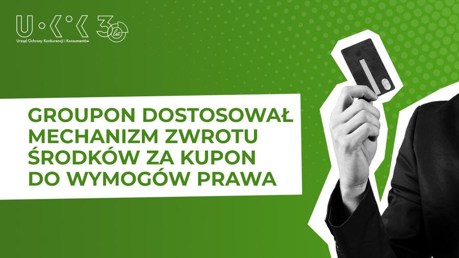 Interwencja UOKiK. Groupon zwróci klientom niewykorzystane przez nich środki.