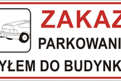 Dlaczego wspólnota zabrania parkowania tyłem do budynku?