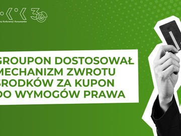 Interwencja UOKiK. Groupon zwróci klientom niewykorzystane przez nich środki.