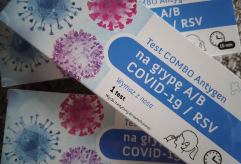 Testy combo: na covid, grypę i RSV. Dostępne w przychodniach