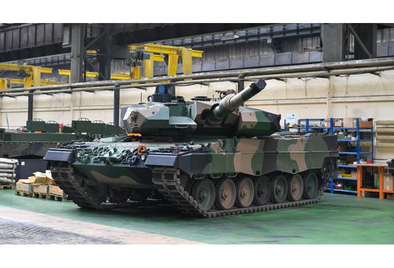 W Polsce będą serwisowane czołgi Leopard z Ukrainy