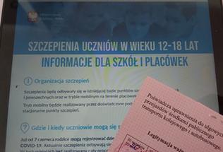 Od kiedy szczepienia uczniów w szkołach?