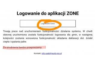 Awaria na początek działania Centralnej Ewidencji Emisyjności Budynków