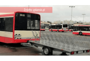 Gdańsk: Miejski autobus z… przyczepką na rowery